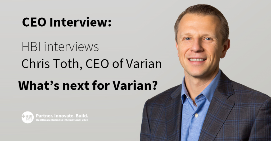 Varian CEO Chris Toth